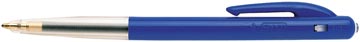 [M10MB] Bic stylo bille m10 clic, pointe moyenne, 0,4 mm, bleu