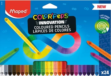 [M861601] Maped color'peps infinity crayon de couleur, 24 crayons