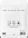 Comebag enveloppes à bulles d'air, ft 180 x 265 mm, avec bande adhésive, blanc, boîte de 100 pièces