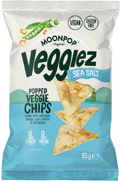 [MPVSS85] Moonpop veggiez chips sea salt, sachet de 85 g