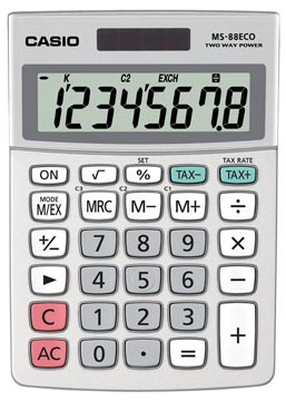[MS88ECO] Casio calculatrice de bureau ms-88 eco