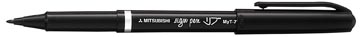 [MYT7ZW] Uni-ball fineliner sign pen, 1mm, noir