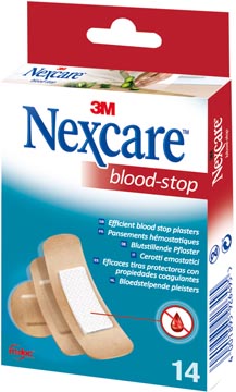 [N1714AS] 3m pansement hémostatique nexcare blood-stop, paquet de 14 pièces