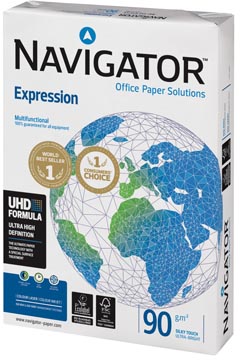 [NAV090] Navigator expression papier de présentation, ft a4, 90 g, paquet de 500 feuilles