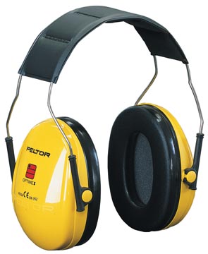 [OPT1GU] 3m cache-oreilles peltor optime, isolation phonique jusqu'à 27 db