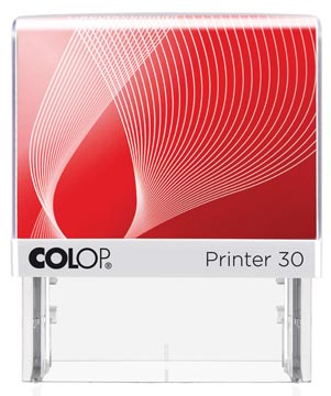 [P30C] Colop cachet avec système voucher printer printer 30, 5 lignes max., ft 47 x 18 mm