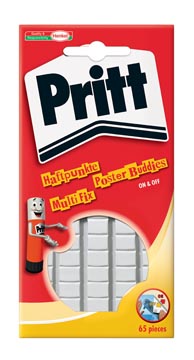 [PB105] Pritt pâte adhésive poster buddies, blister de 65 pièces