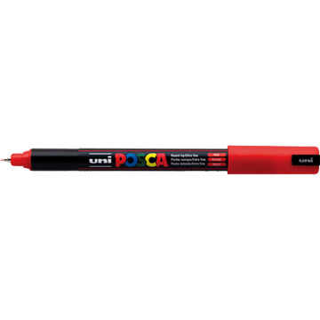 [PC1MCR] Uni posca marqueur peinture, pc-1mc, 0,7 mm, rouge