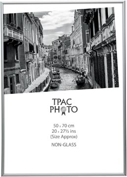 [PF5070B] Inspire by hampton frames cadre photo aluminium, ft 50 x 70 cm, argent