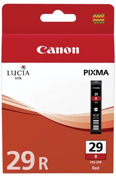 [PGI29R] Canon cartouche d'encre pgi-29r, 2.370 pages, oem 4878b001, rouge