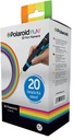 Polaroid filament pour stylo 3d, boîte de 20 rouleaux en couleurs diverses