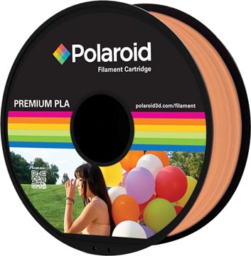 [PL80040] Polaroid 3d universal premium pla filament, 1 kg, orange