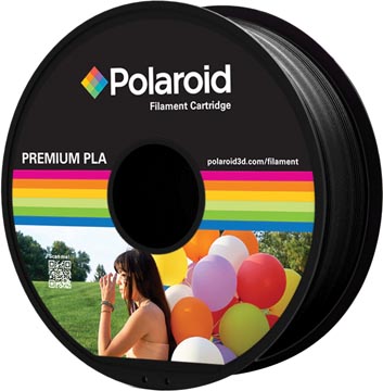 [PL80080] Polaroid 3d universal premium pla filament, 1 kg, noir
