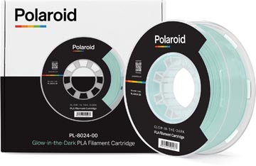 [PL80240] Polaroid 3d universal glow-in-the-dark pla filament, 1 kg