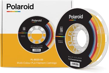 [PL80250] Polaroid 3d universal premium pla filament, 500 g, multi-colour