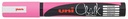 Uni-ball marqueur craie rose fluo, pointe ronde de 1,8 - 2,5 mm