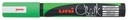 Uni-ball marqueur craie vert fluo, pointe ronde de 1,8 - 2,5 mm.