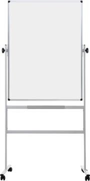 [QR1003] Bi-office tableau magnétique pivotant ft 90 x 120 cm, portrait