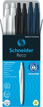 [S131886] Schneider reco stylo bille, 6 pièces, assorti