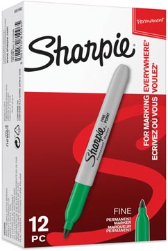 [S810960] Sharpie marqueur permanent, 1 mm, vert