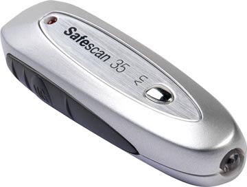 [392731] Safescan détecteur de faux billets stylo 35, avec détection triple des contrefaçons