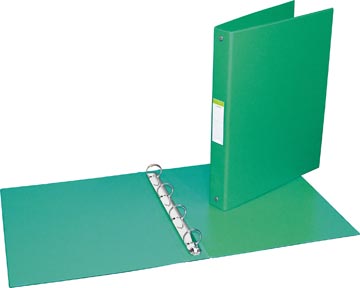 [SF0253] Classeur pour ft a4, 4 anneaux de 25 mm, en pvc, vert