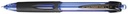 Uni-ball stylo bille power tank rt, bleu