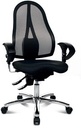 Topstar chaise de bureau sitness 15, noir