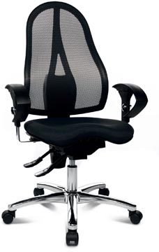 [T19UG20] Topstar chaise de bureau sitness 15, noir
