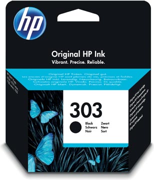 [T6N02AE] Hp cartouche d'encre 303, 200 pages, oem t6n02ae, noir