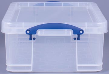 [UB18CCB] Really useful box 18 l, transparent, emballé individuellement en carton
