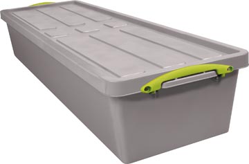 [UB23R] Really useful box recycled boîte de rangement 23 l, emboîtable, gris