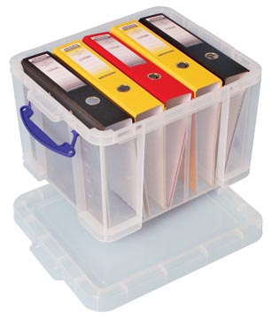[UB35LEU] Really useful box boîte de rangement 35 l, transparent