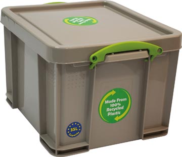 [UB35RG] Really useful box boîte de rangement 35 l, recyclé, gris
