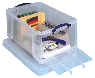 [UB64COF] Really useful box boîte de rangement 64 litres avec ouverture à l'avant, transparent