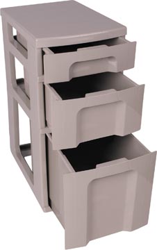[UB7125R] Really useful box tiroir 7 + 12 + 25 l, gris