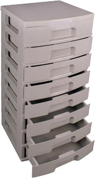 [UBS895R] Really useful box tiroir 8 x 9,5 l, gris