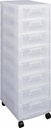 Really useful box tiroir 8 x 7 l, transparent