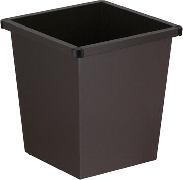 [VB00602] V-part corbeille à papier, 27 litres, noir