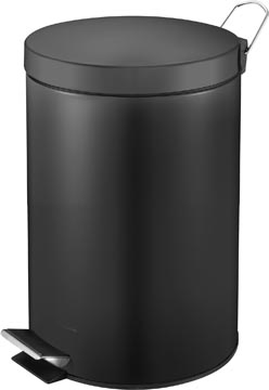 [VB01045] V-part poubelle à pédale 20 l, noir