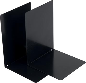 [VB02511] V-part bloc-livres métal, lot de 2 pièces, noir