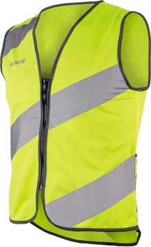 [W016013] Wowow roadie jacket gilet de sécurité, jaune, s