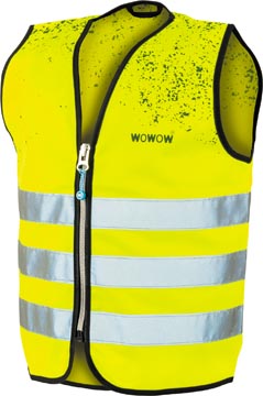 [W110157] Wowow schlamm jacket, gilet de sécurité pour enfants, jaune, small