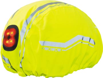 [W150001] Wowow corsa led couverture pour casque, feu arrière rouge, rechargeable par usb