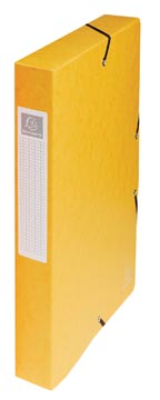 [50409E] Exacompta boîte de classement exabox jaune, dos de 4 cm