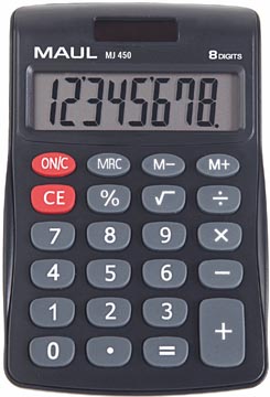 [7263090] Maul calculatrice de bureau mj 450, junior, noir
