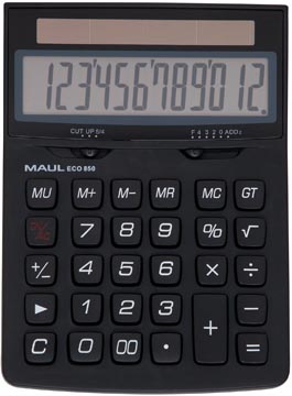 [7268890] Maul calculatrice de bureau eco 850, noir