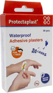 [8082PH] Protectaplast pansement pour enfants, formats assortis, paquet de 20 pièces