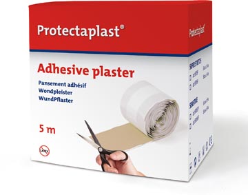 [8115P] Protectaplast elastic pansement tissé, ft 6 cm x 5 m, sur rouleau