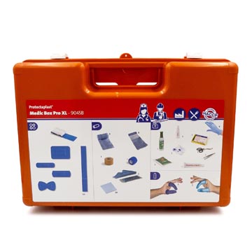 [9045B] Protectaplast trousse de secours medic box pro xl, contenu jusqu'à 20 personnes